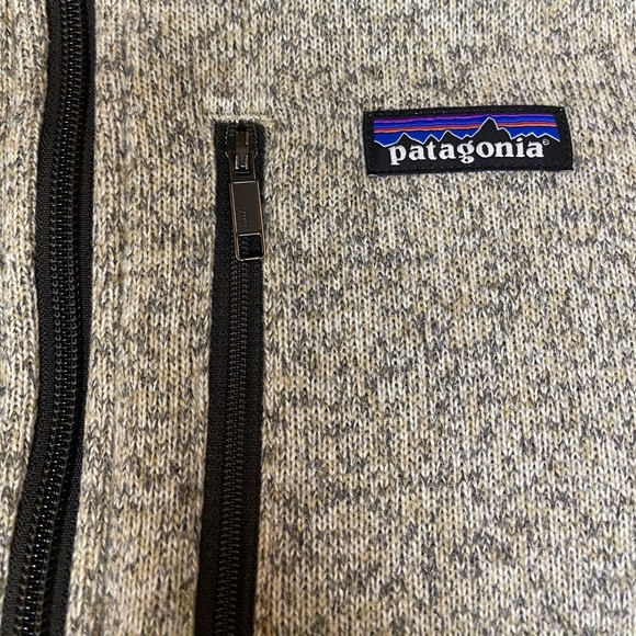 Patagonia 1/4 zip fleece- men’s small (brown/tan - Picture 4 of 14